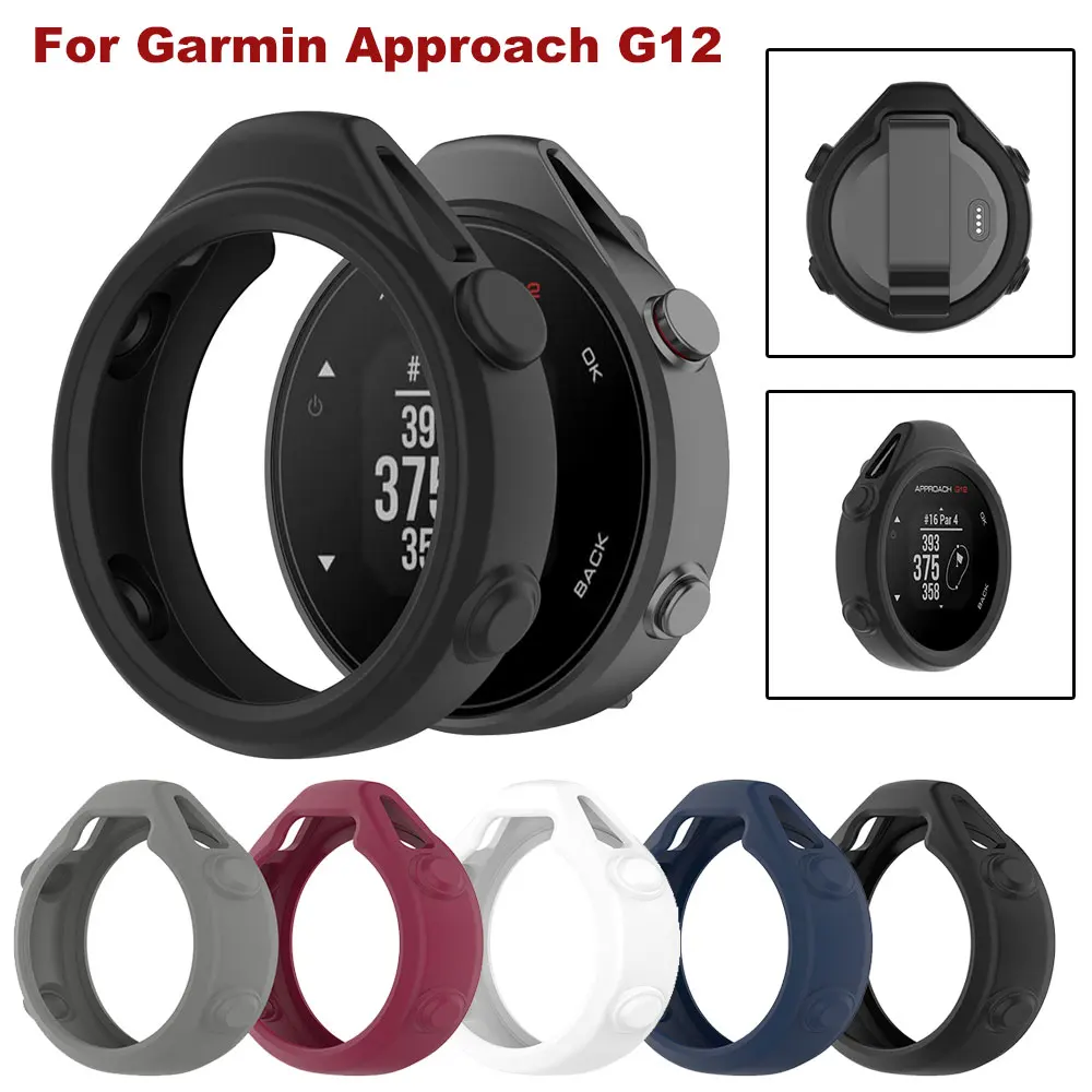 Защитный чехол для Garmin Approach G12 Smart Accessories Пылезащитный силиконовый с защитой от падения и царапин для Approach G 12