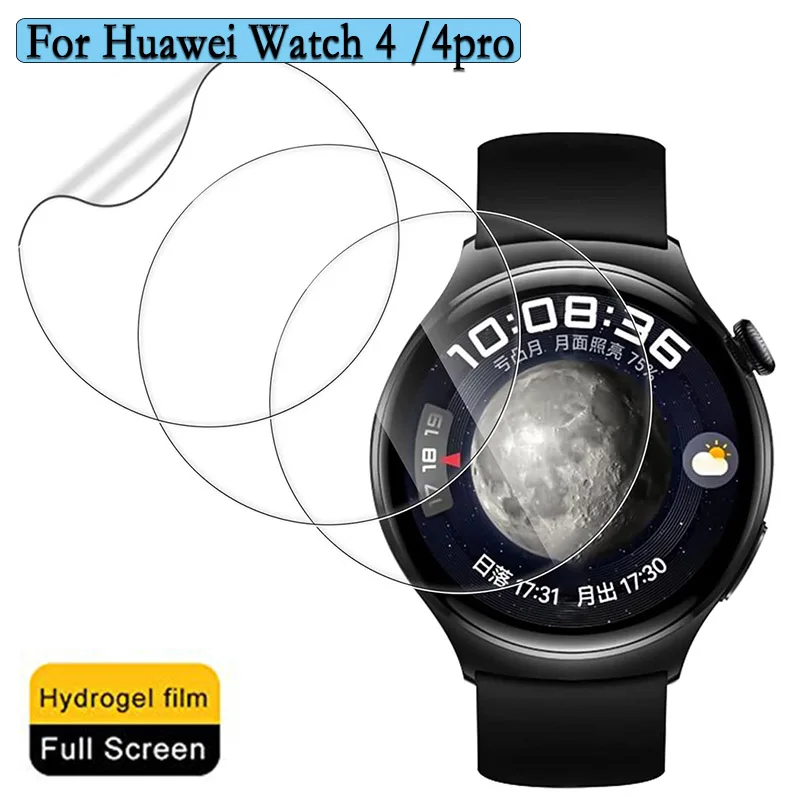 3/6шт Гидрогелевая Мягкая Защитная Пленка Для Huawei Watch 4 4pro Smart Watch HD/Ультратонкая Полноэкранная Защитная Крышка Accesso