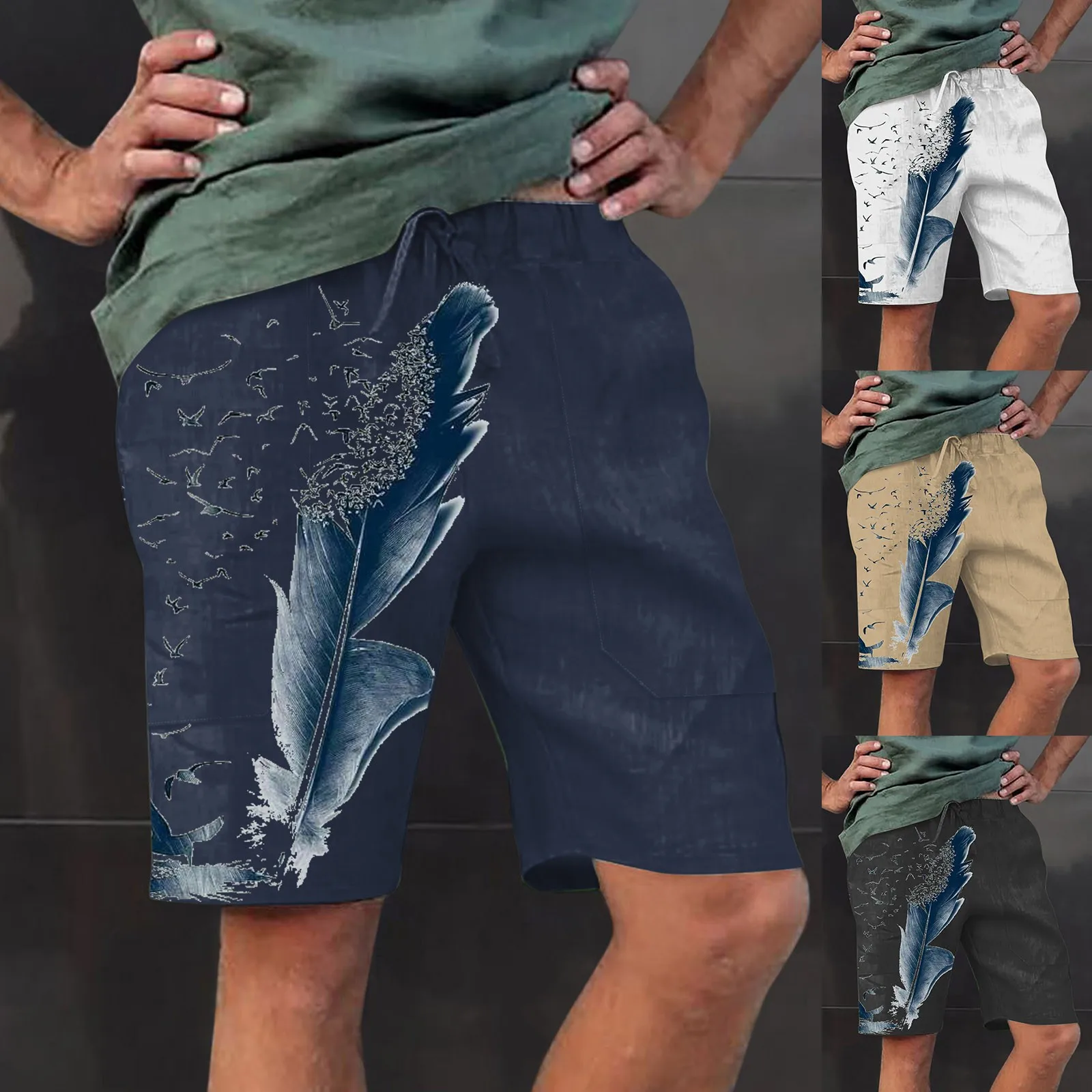 Мужские рабочие шорты, свободные спортивные повседневные брюки на открытом воздухе, капри